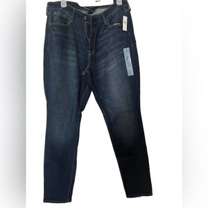 Old navy rockstar super skinny jeans dark wash